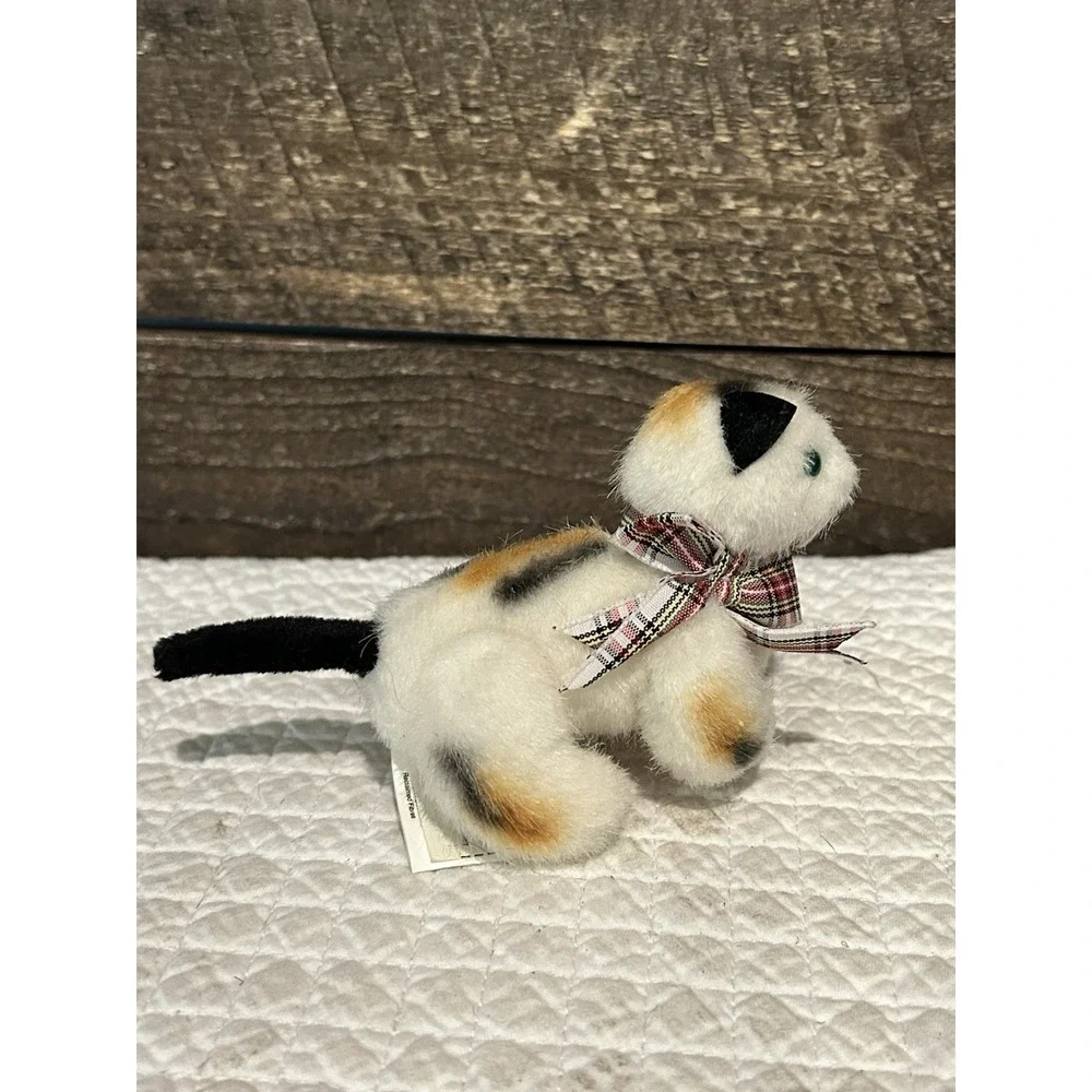 PURRLIE Jointed Cat Calico Kitty Plush Toy‎ Muffy Vandermear Pet Jointed Legs